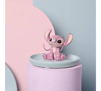Disney Stitch Resin Trinket Dish - Angel In Pink Pink One Size