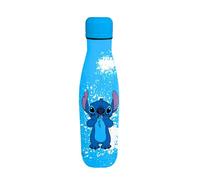 Disney Stitch Reusable Bottle, Stitch and Angel Design Stainless Steel Water Bottle for Girls, Travel Bottle, Capacity 500ml | Blue