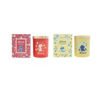 Disney Stitch Scented Candle Gift Set 2×195g - Plumeria & Lychee, Pineapple & Coconut Blossom - Candle - No - 195g