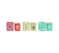 Disney Stitch Scented Candle Gift Set 3×195g - Plumeria & Lychee, Pineapple & Coconut Blossom, Pla Leaf & Malay Apple - Candle - No - Plumeria & Lychee, Pineapple & Coconut Blossom, Pla Leaf & Malay A