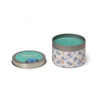 Disney Stitch Scented Tin Candle - Coral Flower & Pineapple In Aqua Aqua Medium