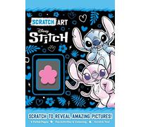 Disney Stitch Scratch Art