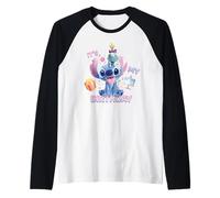 Disney Stitch & Scrump "It's My Birthday" Birthday Party Raglan Baseball Tee