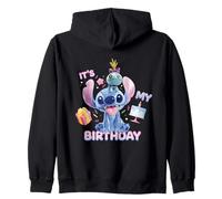 Disney Stitch & Scrump "It's My Birthday" Birthday Party Zip Hoodie