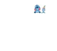 Disney Stitch & Scrump Women's T-Shirt - White - XXL - White