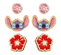 Disney Stitch Set Of 3Pc Red Earrings SH00622YRPL.PH - Base Metal