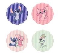 Disney Stitch Set Of 4 Ceramic Coasters Disney Multicolor
