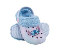 Disney Stitch Shoes | Lilo and Stitch Girls Clogs | Fleece Lined Clogs | Blue 10