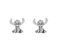 Disney Stitch Silver Plated Stud Sterling | Acotis - Sterling Silver