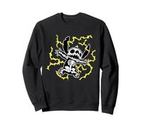 Disney Stitch Skeleton Halloween Sweatshirt