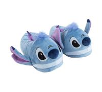Disney Stitch Slippers Women Lilo&Stitch 3D Warm Fluffy Slippers Size 3-8 Tea Age Blue, lightblue, 3/4 UK Child