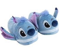 Disney Stitch Slippers Women Lilo&Stitch 3D Warm Fluffy Slippers Size 3-8 Tea Age Blue, lightblue, 6 UK
