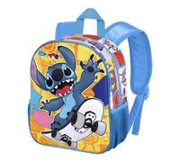 Disney Stitch-Small 3D Backpack, 26 x 31 cm, Capacity 8.5 L