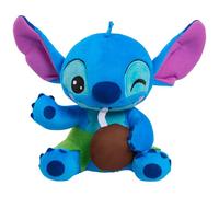 Disney Stitch Small Plush Stitch and Coconut, Stuffed Animal, Blue, Alien, Kids Toys for Ages 2 Up by Just Play