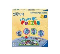 Disney Stitch Speedy Puzzle - 4X 35-Piece Jigsaw Puzzle Speed Challenge Game One Colour