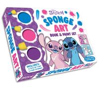 Disney Stitch: Sponge Art Book & Paint Set