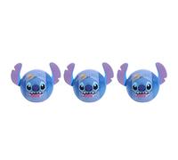 Disney Stitch Squish-a-Stitch Collectible Figures 3-Pack, 2-inch Mystery Glitter Figurines, Squishy Fidget Toys, Blind Box, Kids Toys for Ages 3 Up by Just Play