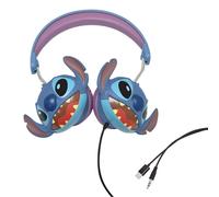 LEXIBOOK, Disney Stitch, Stitch 3D Wired Stereo Headphones, HP015D