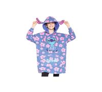 Disney Stitch Super Soft Oversize Poncho Disney Multicolor One Size