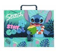 Disney Stitch Thick Folder with Handle, for Children, Rigid A4 9 cm (1)