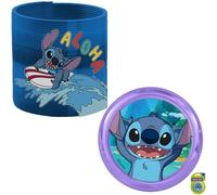 Disney Stitch Toys for Kids - Spring Bouncing Coil & LED Light Up Yoyo Set - Fun Fidget Sensory Toys, Birthday Party Bag Fillers, Indoor Outdoor Play Age 3+