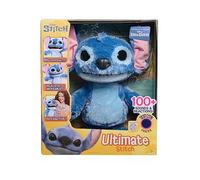 Disney Stitch Ultimate Stitch Animatronic 43Cm Plush Toy With 100+ Sounds & Reactions One Colour