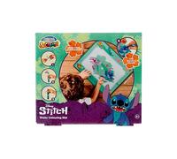 Disney Stitch Water Painting Mat, Reusable Aqua Drawing Mat for Children, Clean Painting Set Without Colour with Magic Water Pen, Creative Toy for Girls and Boys, 51 x 41 cm