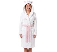 Disney Stitch Womens Dressing Gown, Lilo And Stitch, Aristocats Marie | Super Soft and Fluffy Women's Nightwear, 3D Ears, Disney Bathrobes, Novelty Bath Robes For Women, Sizes Small-XX Large