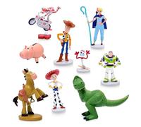 Disney Store Action Toys Deluxe Figure Play Set (Toy Story) - Set of 9 Detailed Figures