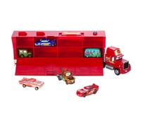 Disney Store Action Toys Lightning McQueen Mack Hauler Toy Truck with 6 Pull-Back Toy Cars - Includes Lightning McQueen Disney Cars Toys Light-