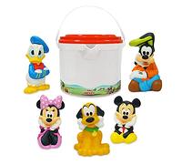 Disney Store Official Bath Set (Mickey and Friends) - Kids Bath Accessories with Beloved Disney Characters - Colorful and Fun Bath Time Essentials for Kids - Suitable for All Ages
