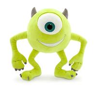 Disney Store Mike Wazowski Small Soft Plush Toy, Monsters, Inc., 27cm/10”, Cuddly Creature Made with Soft-Feel Fabric with Large Embroidered Eye and 3D Horn, Suitable for All Ages