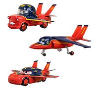 Disney Store Official Air Mater Die Cast Set - Mater Hawk, Falcon Hawk & Lightning McQueen - Pixar Cars Toys with Wings for Imaginative Play - Disney Cars Set