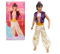 Disney Store Official Aladdin Classic Doll for Kids, 32cm/12”, Fully Posable Toy with Moulded Hair and Hat - Suitable for Ages 3+