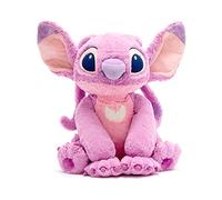Disney Store Official Angel Large Soft Toy, Lilo and Stitch, 55cm/21”, Plush Cuddly Character, Pink Alien with Embroidered Details and Soft Feel Finish