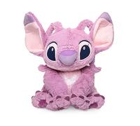 Disney Store Official Angel Medium Soft Plush Toy, Lilo and Stitch, 38cm/14 inch, Cuddly Character Made with Soft-Feel Fabric and Embroidered Features, Suitable for All Ages,Purple
