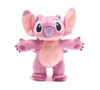 Disney Store Official Angel Standing Medium Soft Toy, Lilo & Stitch, 28cm/11?, Plush Cuddly Cosmically Cute Character with Embroidered Details, Super