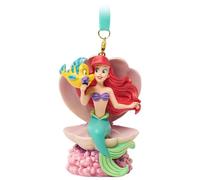 Disney Store Official Ariel Sketchbook Ornament, The Little Mermaid, Christmas Tree Decoration Suitable for Hanging or Freestanding, 7.5cm / 3"