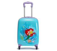 Disney Store Official Ariel Under the Sea Cabin Suitcase 48 cm | 48 cm cabin suitcase with hard-shell design, spinner wheels and Ariel artwork, ideal for holidays, sleepovers and travel