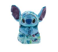 Disney Store Official Baby Stitch Soft Toy, Lilo & Stitch, 27cm / 11", Blue Baby Alien Plush with Removable Blanket, Suitable from Birth, 0+