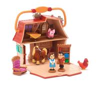 Disney Store Official Belle Cottage Playset, Disney Animators' Collection Littles, Beauty and the Beast, 10 Pc., Kids Toy Figures Set Includes Belle and Gaston - Suitable for Ages 3+