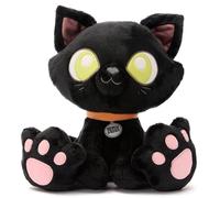 Disney Store Official Binx Plush, Hocus Pocus, 27cm / 10.5", Black Cat Soft Toy with Orange Colar, Suitable for Babies, 0+