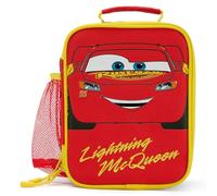 Disney Store Official Cars Insulated Lunch Bag for Kids, Featuring Lightning McQueen, with Mesh Side Pocket, H23 x W18 x D10cm