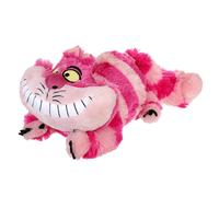 Disney Store Official Cheshire Cat Plush - 'Alice in Wonderland' 14-Inch Toy - Vibrant Striped Design Iconic Grin - Magical Gift for Fans Collectors