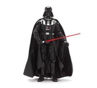 Disney Store Official Darth Vader Talking Action Figure with Light-Up Lightsaber and Sound Effects - Star Wars Poseable Collectible Figure 33 cm