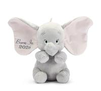 Disney Store Official Dumbo ‘Born in 2026’ Baby Small Soft Toy, Plush Elephant with Oversized Ears & Embroidered Details, 26cm