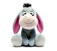 Disney Store Official Eeyore Big Feet Soft Toy, Winnie the Pooh, 26.5cm/10.4”, Small Grey Cuddly Donkey Kids Plush Character Figure, Suitable for Ages 0+