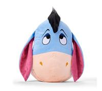 Disney Store Official Eeyore Cushion, Winnie the Pooh, 43cm/17”, Cuddly Fun Pillow Features Cute Donkey Face