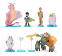 Disney Store Official Elio Toy Figure Set, 8 Toys including Elio, Olga, Ambassador Quests, Helix, Grigon, Mimollusk, Glordon, Ooooo, Suitable for Age 3+