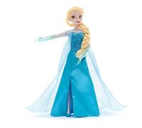 Disney Store Official Elsa Singing Doll Age 3+, Frozen, 41cm/16”, Lights up and Sings Let it Go, Kids Toy in Shimmering Blue Gown with Articulated Arms and Legs